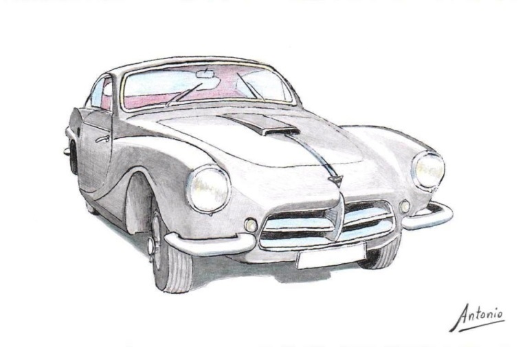 Pegaso Z-102 Fast-Back Saoutchik Serra (1953)