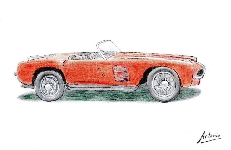 Pegaso Z-102 Spider Touring Serra (1953)